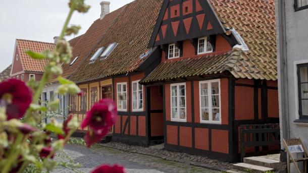 A street in Ærøskøbing, Ærø