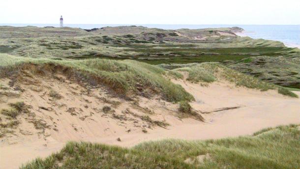 The island Anholt in denmark