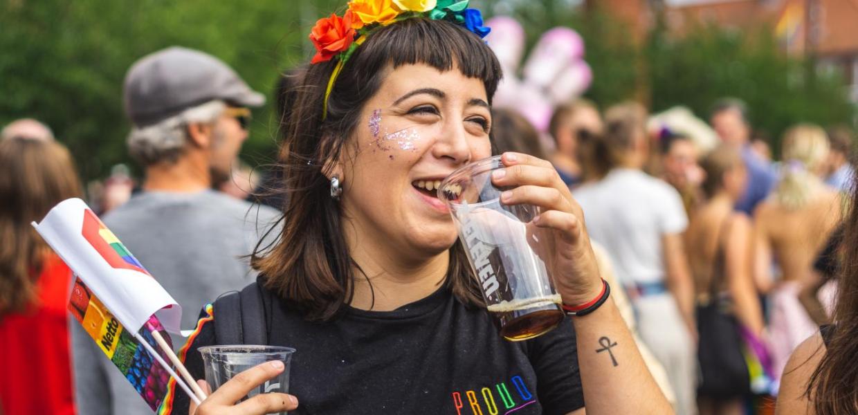 Celebration at Copenhagen Pride